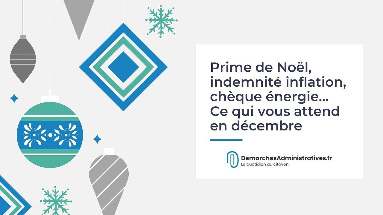 Prime de Noël, indemnité inflation… Ce qui vous attend en décembre