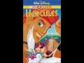 Opening To Hercules 2000 VHS