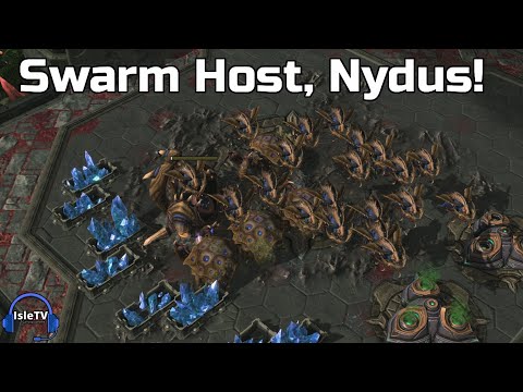 StarCraft 2: Dark's Nydus Worm Aggression (Dark vs Astrea)