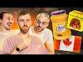 Des français testent des snacks douteux du Canada 🇨🇦