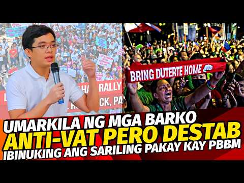 MALAWAKANG DESTAB RALLY IKINAKASA NA KUNWARI KONTRA VAT