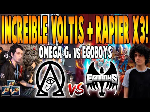 OMEGA vs EGOBOYS [BO1] - Increíble Voltis + Rapier x3! - OGA DPC South America Regional DOTA 2