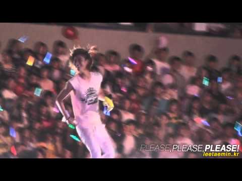100821 Taemin funny @  S lvl Concert
