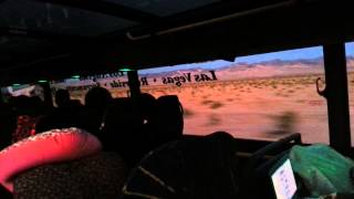 preview picture of video 'Megabus Mojave Desert'