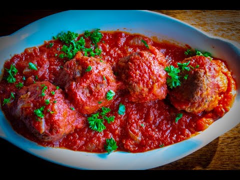 How to make Qofte Me Qepe, Albanian Lamb Meatballs with Onion/Tomato Sauce, with Chef John Beilfuss!