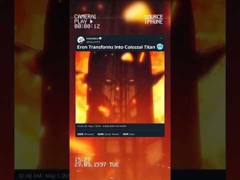 Eren Final Transformation 🥶 #attackontitan #eren