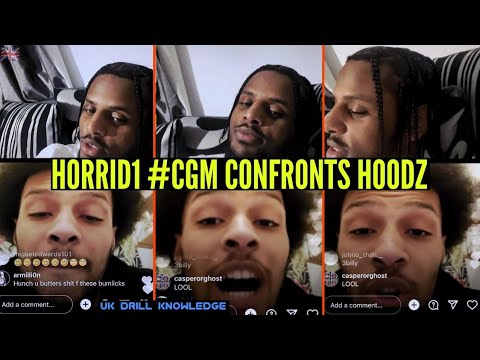 Horrid1#cgm Confronts His Old Cell Mate Hoodz On Live 😱