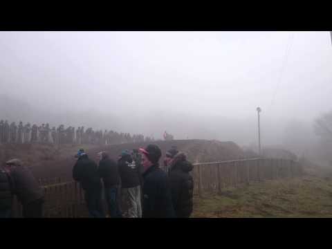 Shaun Simpson HIMX2015 Crash through fence!