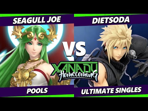 Xanadu Homecoming - Seagull Joe (Palutena) Vs. Dietsoda (Cloud) Smash Ultimate - SSBU