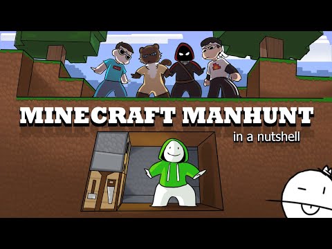 Minecraft Manhunt in a nutshell (Original Animation)