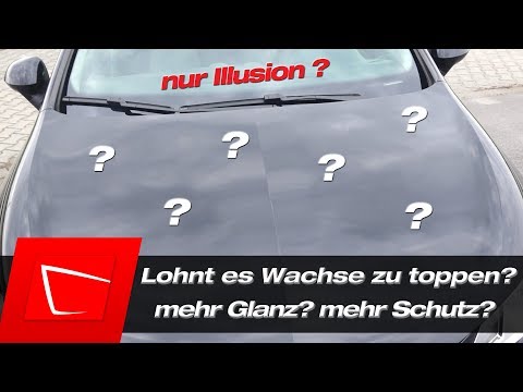 Wachse toppen - mehr Glanz und Schutz? nur Illusion? - Beispiel Soft99 12M, King of Gloss und Kiwami