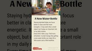 Learn English With A New Water Bottle | Improve Your English #englishforbeginners