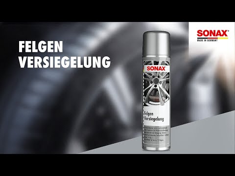 Anwendung SONAX FelgenVersiegelung