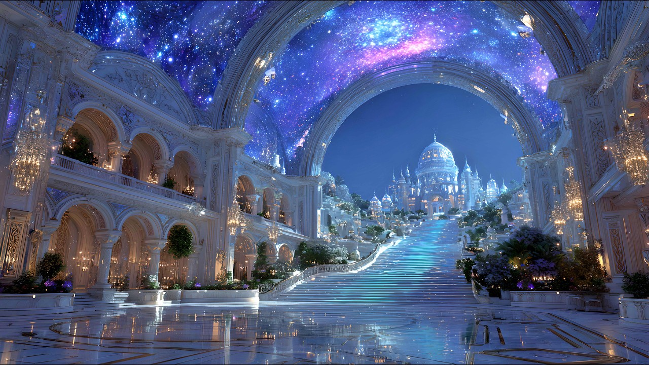 What If Palaces Were Made of Stars? A 4K Journey Through Dream Architecture and Golden Light