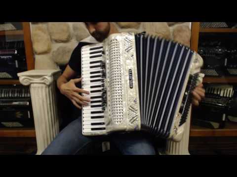 2234 - Decorated Ivory Giulietti Classic Musette Double Tone Chamber LMMM 41 120 $4995