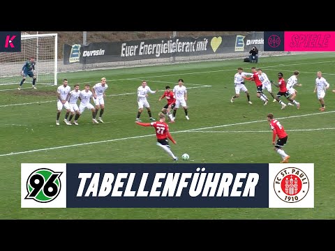 Hannover 96 II schießt sich zur Tabellenspitze | Hannover 96 U23 - FC St. Pauli U23