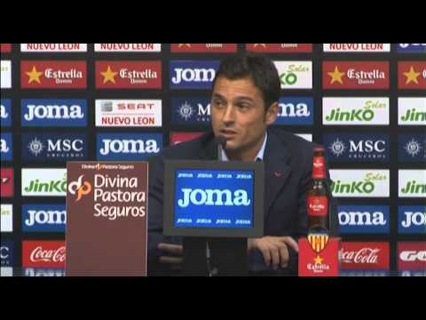 Rueda de prensa Valencia CF - UD Almería 11ª Jornada