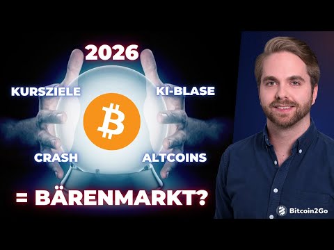 Bitcoin & Krypto Prognose 2026: ALLES, was du wissen musst!