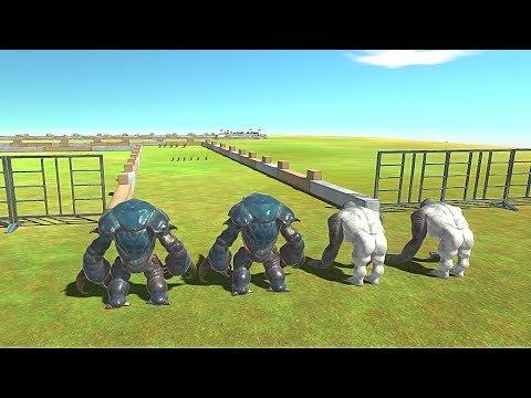 RANTHORN VS OLD GORO CHAMPIONSHIP - Animal Revolt Battle Simulator