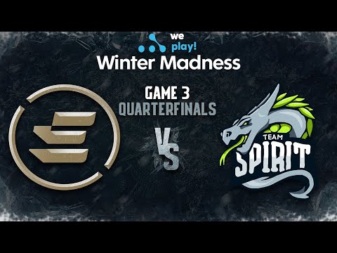 Elements Pro Gaming vs Team Spirit Game 3 - WePlay! Winter Madness - Quarterfinals
