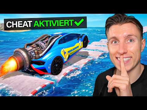 Ich CHEATE mit HACKER AUTOS im Wasser Experiment in GTA 5! 😂