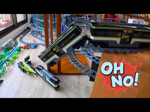 Lego Train Fails and Compilation #1