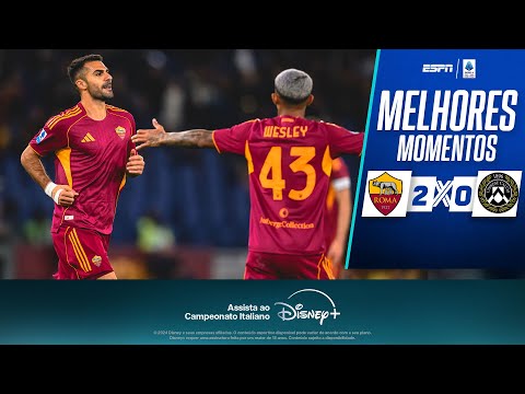 Gols e lances de Roma x Udineze