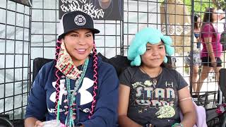Santa Fe Indian Market 2021 / Free Indian Market - Liv and Fayelorea Knoki Arviso