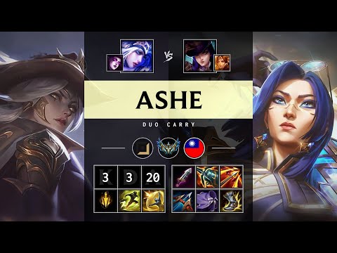 Ashe ADC vs Caitlyn - TW Challenger Patch 25.13
