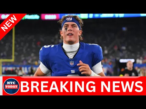 Jaxson Dart injury update Latest news on Giants QB's status in Week 6 game