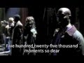 Rent Seasons Of Love 2005 W Video Lyrics