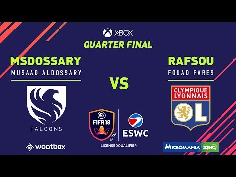 ESWC Fifa18 Paris Global Series Qualifier - Xbox - MsDossary vs Rafsou - Quarter Final