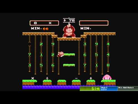 Donkey Kong Jr. Math Wii