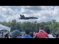 High Speed Sneak Pass By The U S Navy Blue Angels LOW And LOUD