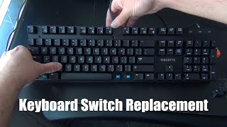 Replacing switches on mechanical keyboards