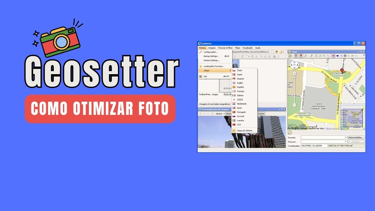 Como usar Geosetter para otimizar imagens locais em SEO?