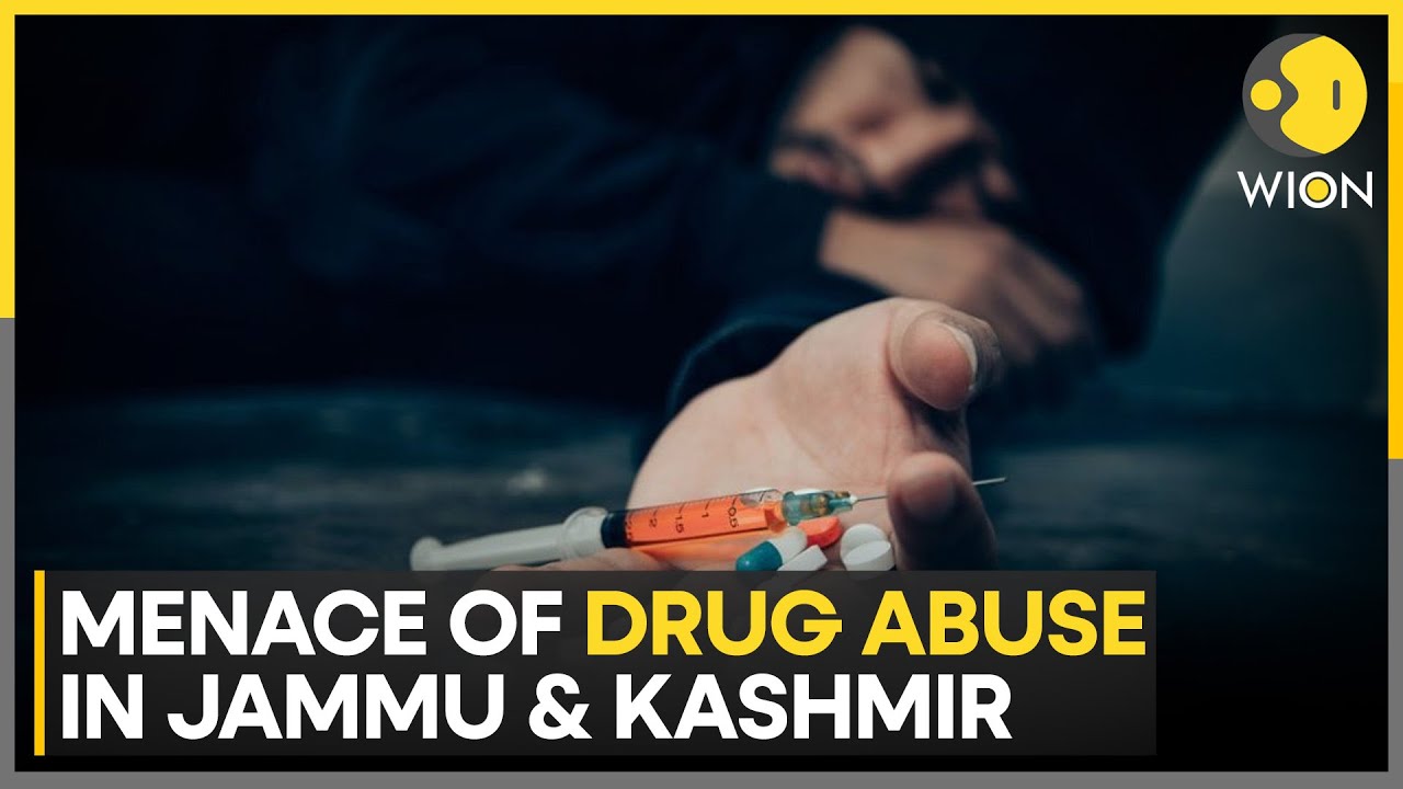 J&K Drug Abuse: 1.3 Million People in Jammu & Kashmir Affected by Drug Abuse | WION NEWS