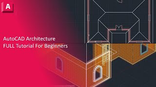 AutoCAD Architecture - 15 Minute Tutorial For BEGINNERS!