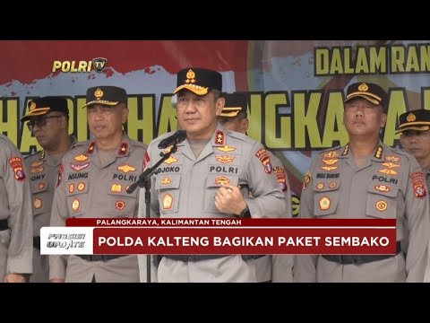 PRESISI UPDATE : POLDA KALTENG BAGIKAN PAKET SEMBAKO 25/06/2024
