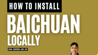 Baichuan 2 Model Locally Install and Run