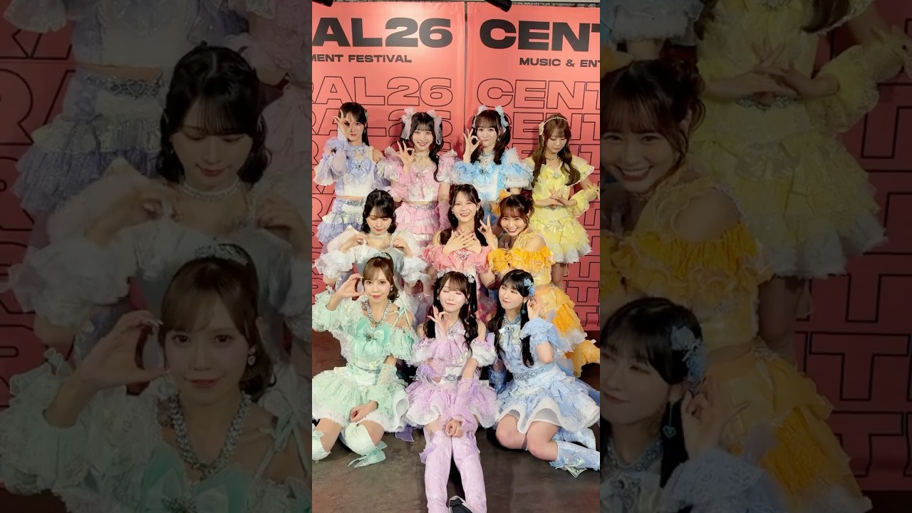 「CENTRAL MUSIC & ENTERTAINMENT FESTIVAL 2026」 ありがとうございました🪄⟡.·  #central_fest #イコールラブ #イコラブ