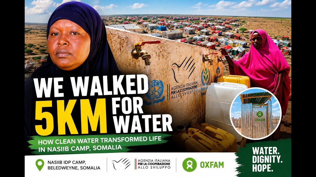 "We Walked 5km for Water" | Anfac's Story from Beledweyne, Somalia