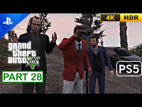 GTA V PS5 - Gameplay Walkthrough (60FPS 4K HDR) Part 28 No Commentary