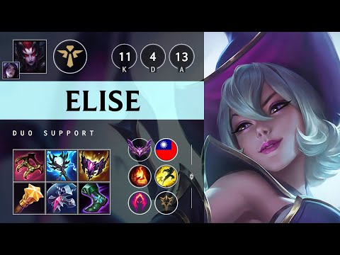 Elise Support vs Pyke: Rampage - TW Master Patch 14.19