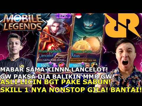 WE'LL FORCE XINNN TO USE LANCELOT TO BRING MY MMR BACK! AUTOMATICALLY BECOME OUR SERVANT! SLAUGHTER!