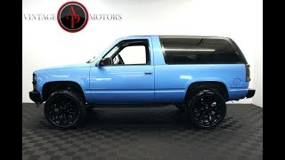 Video Thumbnail for 1994 Chevrolet Blazer