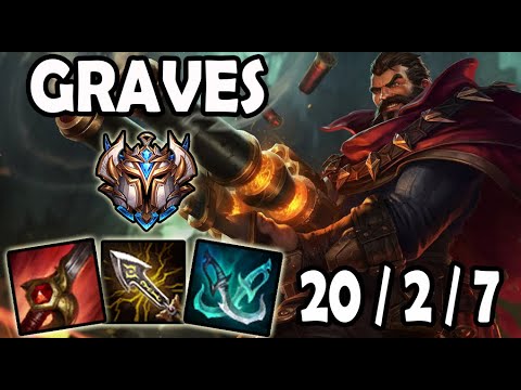 Graves vs Lee Sin JUNGLE Ranked Challenger NA