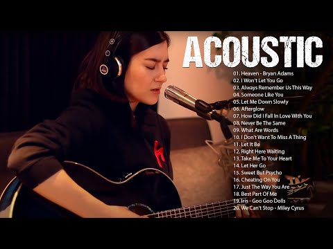 Top New English Acoustic Songs 2023 - The Best Acoustic Cover of Popular Songs of All Time