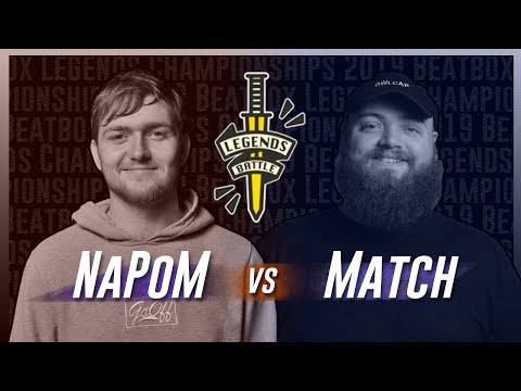 Napom vs Match | Beatbox Legends Championships 2019 | Top 16