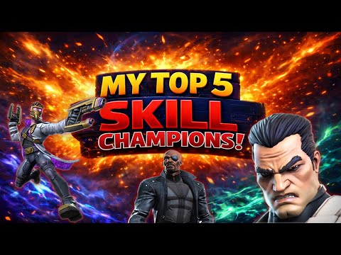 My Top 5 Skill Champions in MCOC (You NEED These Champs!) - Marvel Contest of Champions